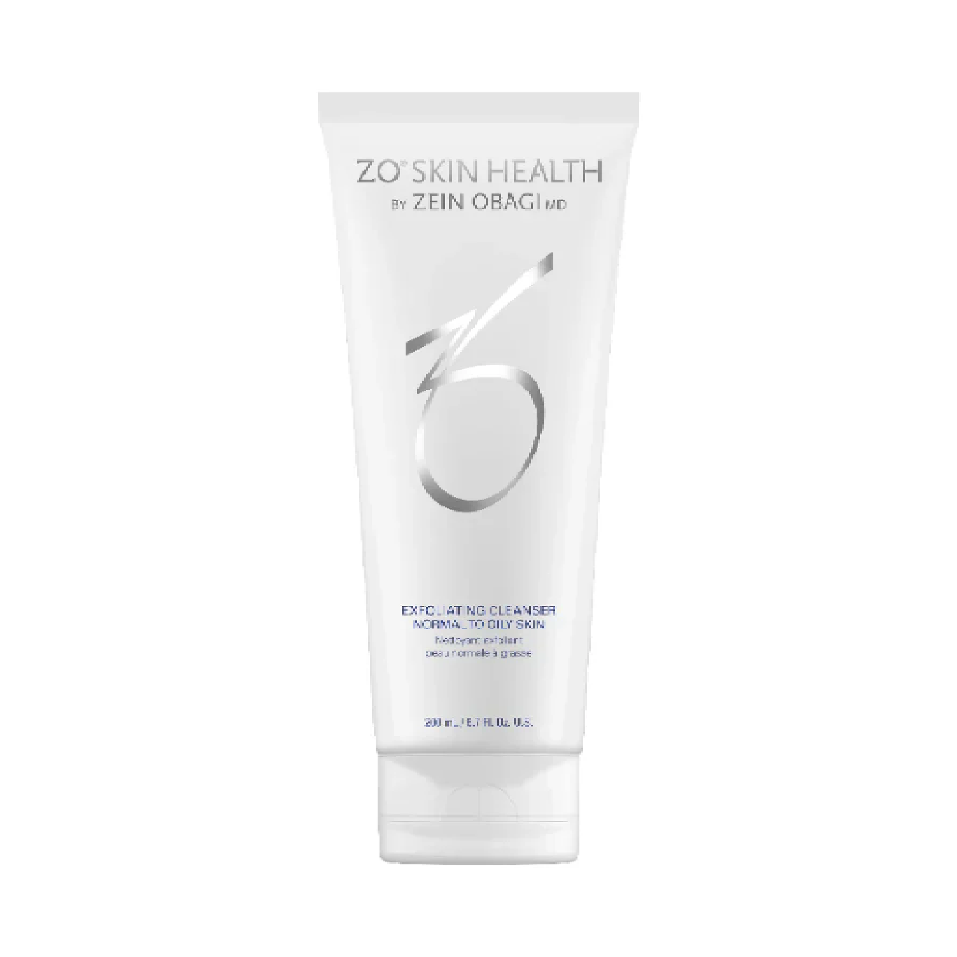 ZO Skin Health Exfoliating Cleanser 200ml with jojoba esters salicylic acid and niacinamide for normal to oily skin