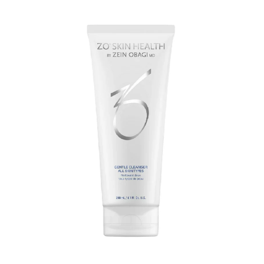 ZO Skin Health Gentle Cleanser 200ml foaming cleanser with oat amino acids glycerin and botanical extracts for all skin types