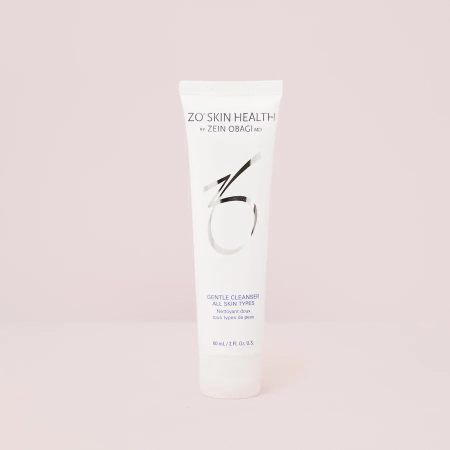 ZO Skin Health Gentle Cleanser with camellia sinensis spiraea ulmaria and artemisia vulgaris for antioxidant protection and barrier support