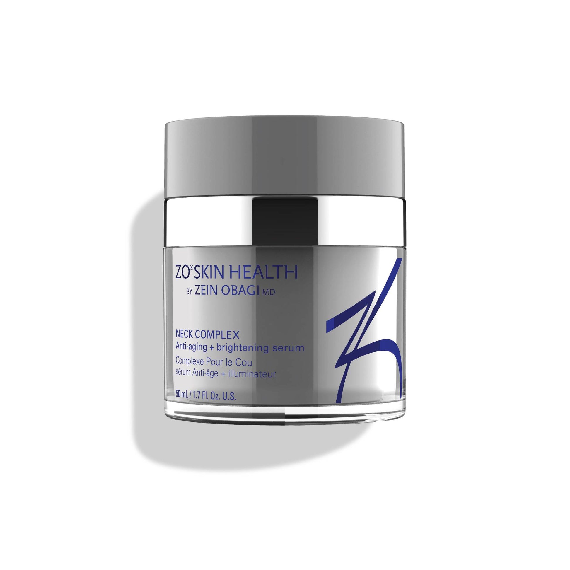 ZO Skin Health Neck Complex 50ml anti-ageing brightening serum with peptides and ZPRO to help firm, tighten and even the neck and décolleté