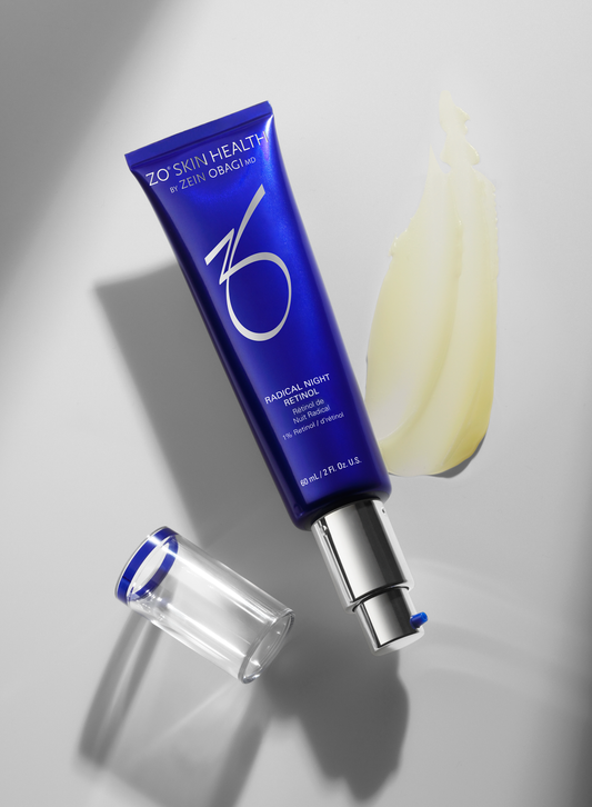 ZO Skin Health Radical Night Repair 1% Retinol 60ml night cream improving skin texture, tone and radiance while you sleep