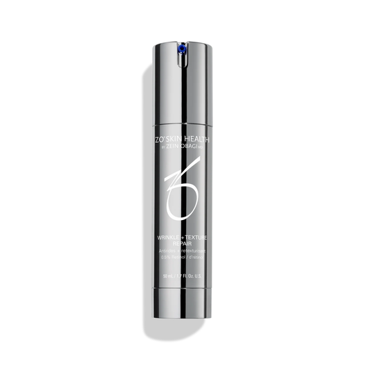ZO Skin Health Wrinkle + Texture Repair 0.5% Retinol 50ml cream improving the appearance of wrinkles and skin texture with high-potency retinol