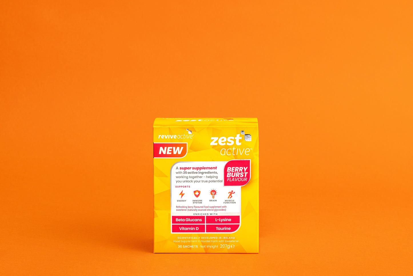 Revive Active Zest Active Berry Burst 30 Day, 30 Sachets