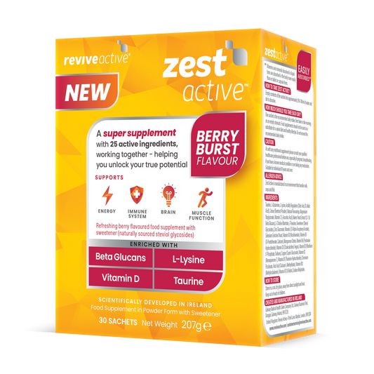 Revive Active Zest Active Berry Burst 30 Day, 30 Sachets