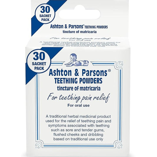 Ashton & Parsons Teething Powders 30 Sachet Pack