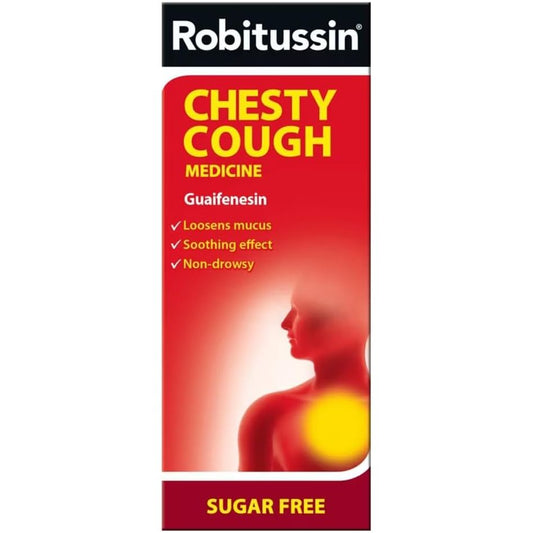 Robitussin Chesty Cough Sugar Free, 100 ml
