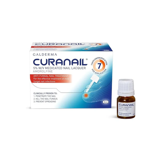 Galderma Curanail 5% W/V Medicated Nail Lacquer 3ml