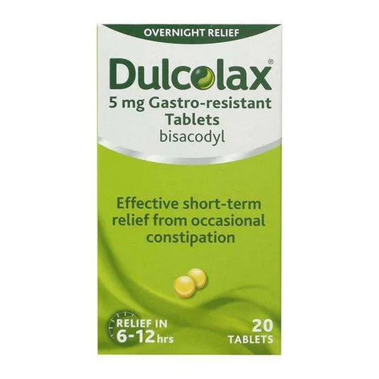 Dulcolax Adult 5mg 20 Tablets