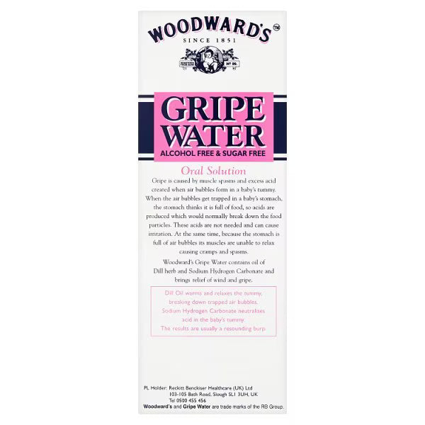 Woodward’s Gripe Water Fast Relief from Baby Colic 150 ml