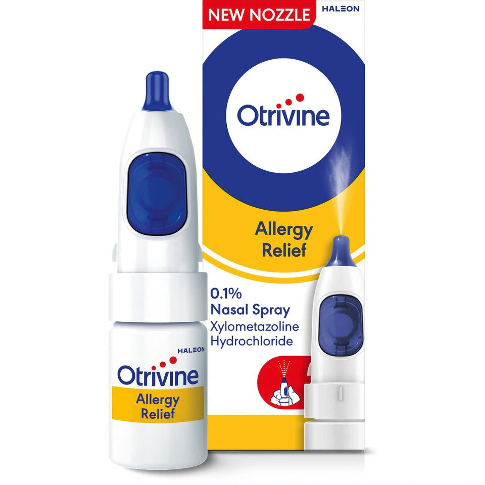 Otrivine Allergy Relief Nasal Spray, 10 ml