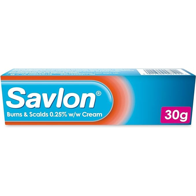 Savlon Burns & Scalds 0.25% Cream 30 g