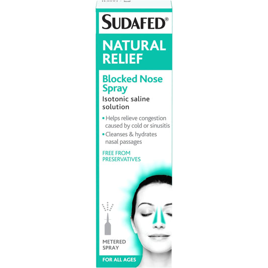 Sudafed Natural Relief Spray, 15 ml